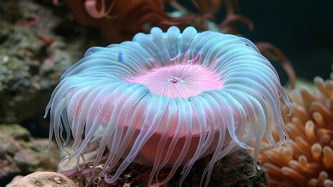  Yellow-Green Anemone: An Aquatic Creature Thriving Between the Ocean Floor and Shallow Coral Reefs!